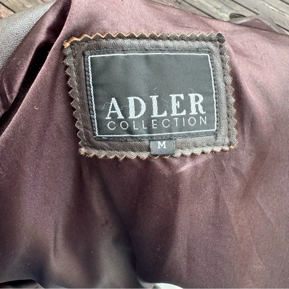 Adler Elegant Dark Brown Leather Jacket‎ for Women Buttery Soft Leather